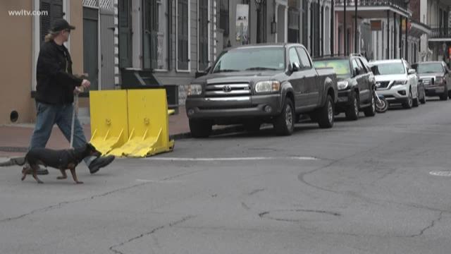 Are the French Quarter barricades permanent?