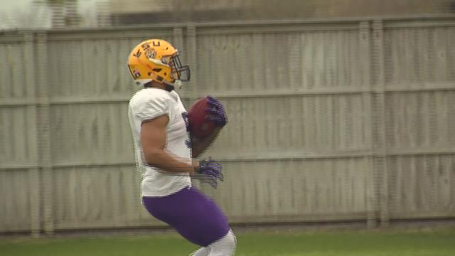 Guice, Etling Show Off Possible New Football Uniform, Early 00's